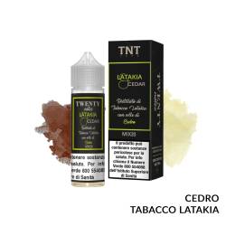 LATAKIA E CEDAR PREMIX TWENTY NOTES TNT VAPE - Mix 'n vape