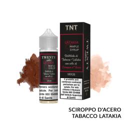 LATAKIA E MAPLE SYRUP PREMIX TWENTY NOTES TNT VAPE - Mix 'n vape