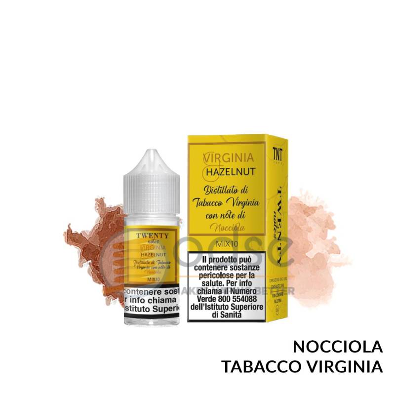VIRGINIA E HAZELNUT MINI PREMIX TWENTY NOTES TNT VAPE - Mini Mix 'n vape