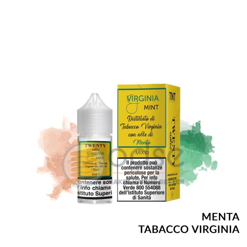 VIRGINIA E MINT MINI PREMIX TWENTY NOTES TNT VAPE - Mini Mix 'n vape