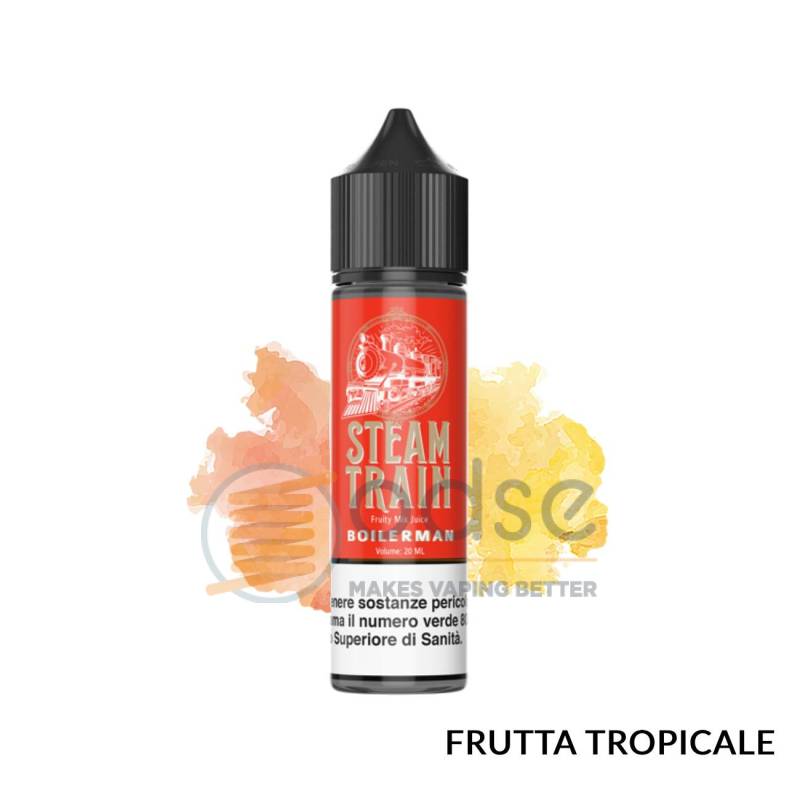 BOILERMAN PREMIX STEAM TRAIN - Mix 'n vape