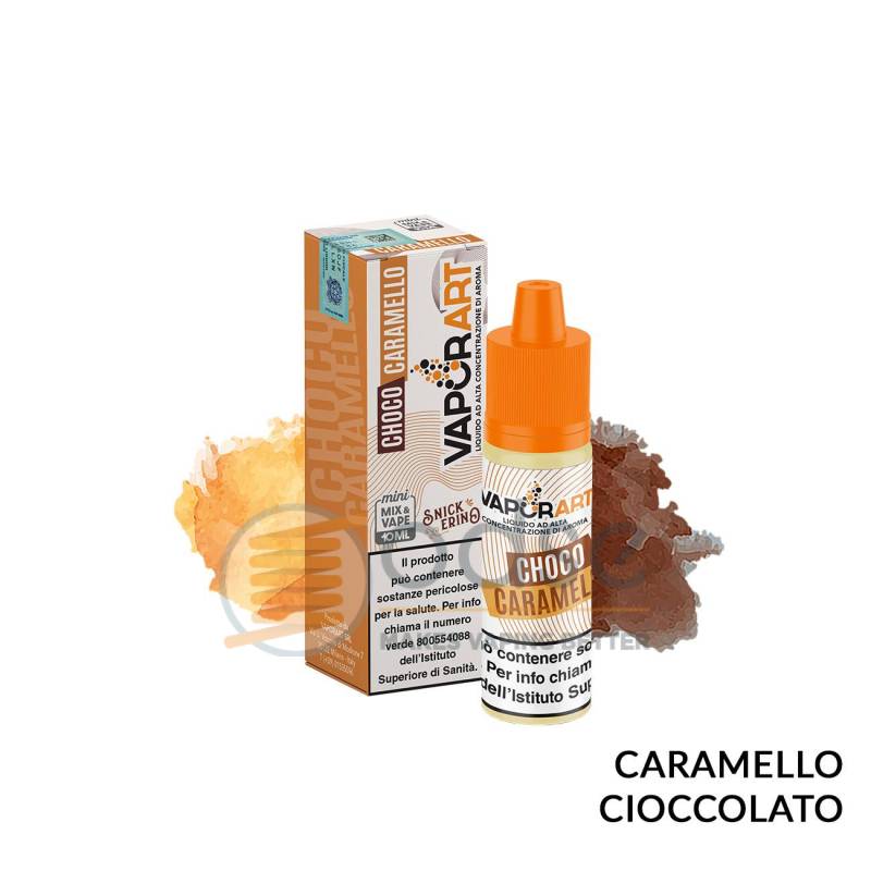 CHOCO CARAMELLO MINI PREMIX VAPORART - Mini Mix 'n vape