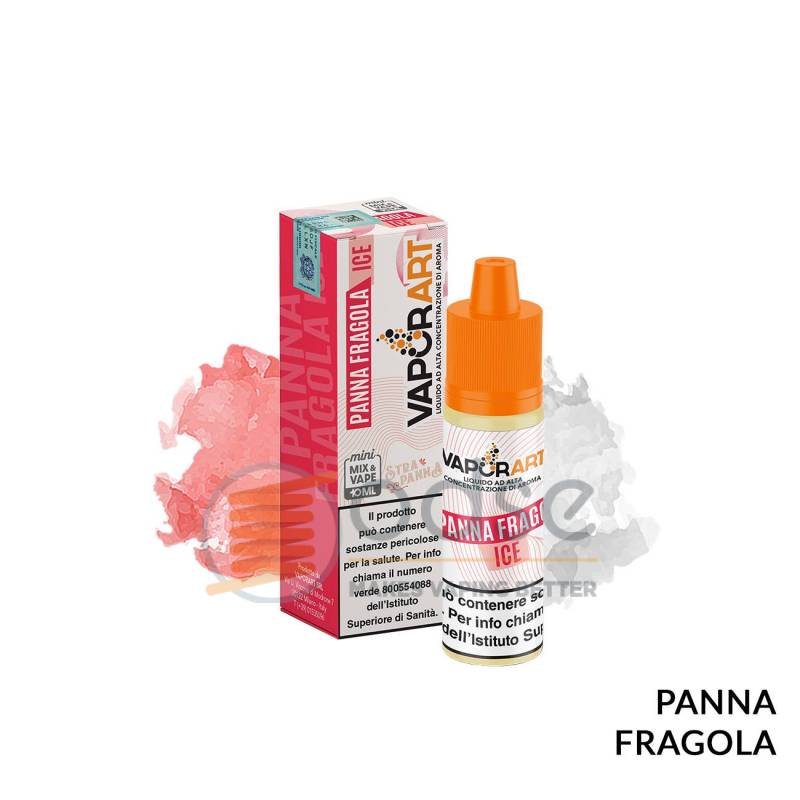 PANNA FRAGOLA MINI PREMIX VAPORART - Mini Mix 'n vape