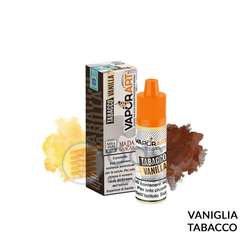 TABACCO VANILLA MINI PREMIX VAPORART - Mini Mix 'n vape