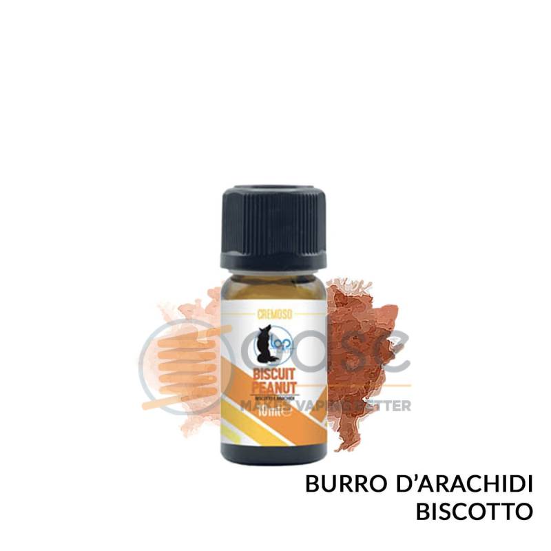BISCUIT PEANUT AROMA LOP LIQUIDS - Cremosi
