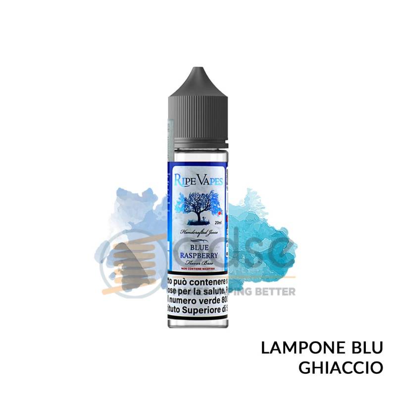 BLUE RASPBERRY PREMIX FREEZ RIPE VAPES - Mix 'n vape