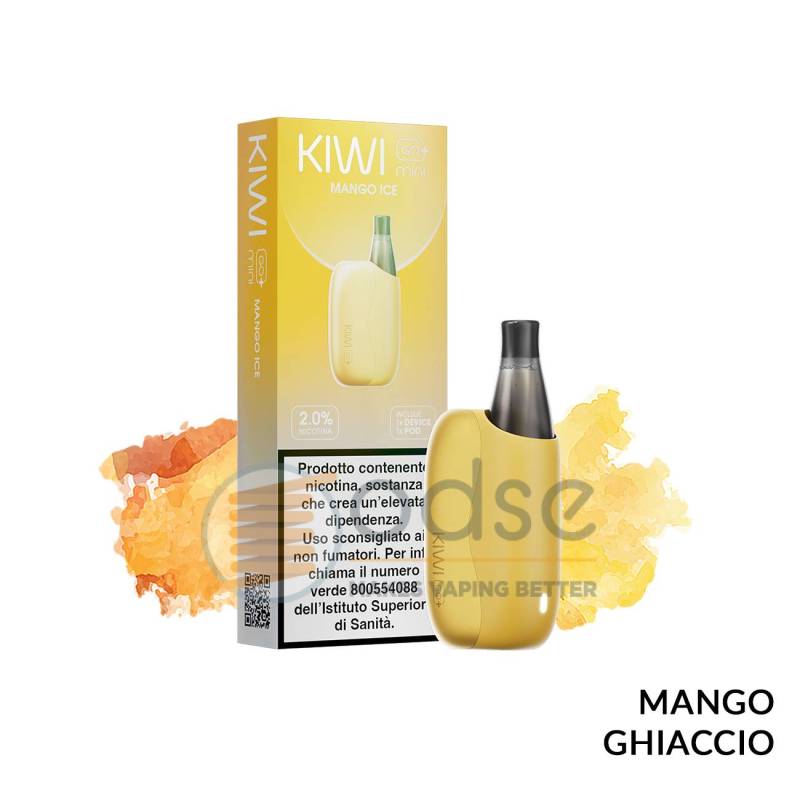 MANGO ICE POD USA E GETTA KIWI GO+ MINI KIWI VAPOR - Pod usa e getta