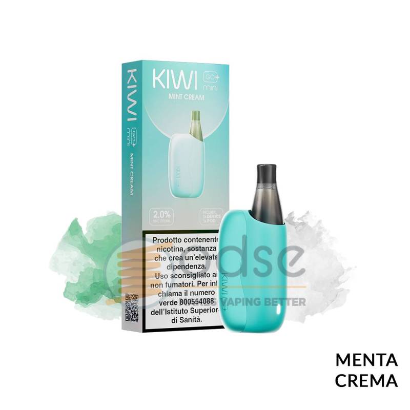 MINT CREAM POD USA E GETTA KIWI GO+ MINI KIWI VAPOR - Pod usa e getta