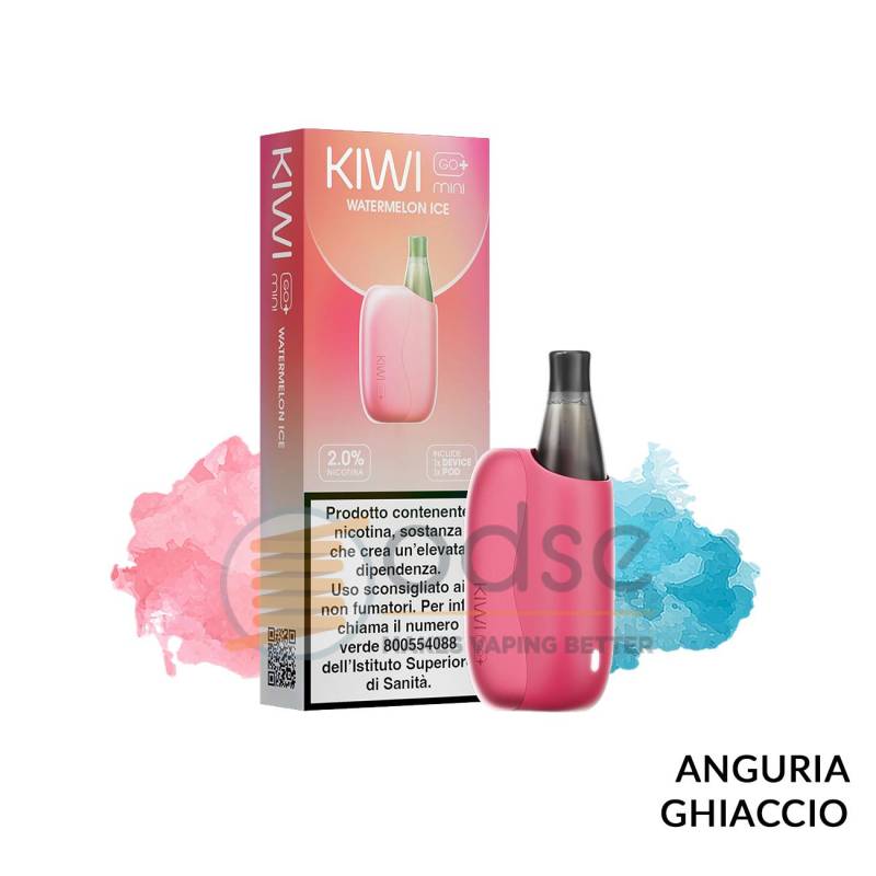 WATERMELON ICE POD USA E GETTA KIWI GO+ MINI KIWI VAPOR - Pod usa e getta