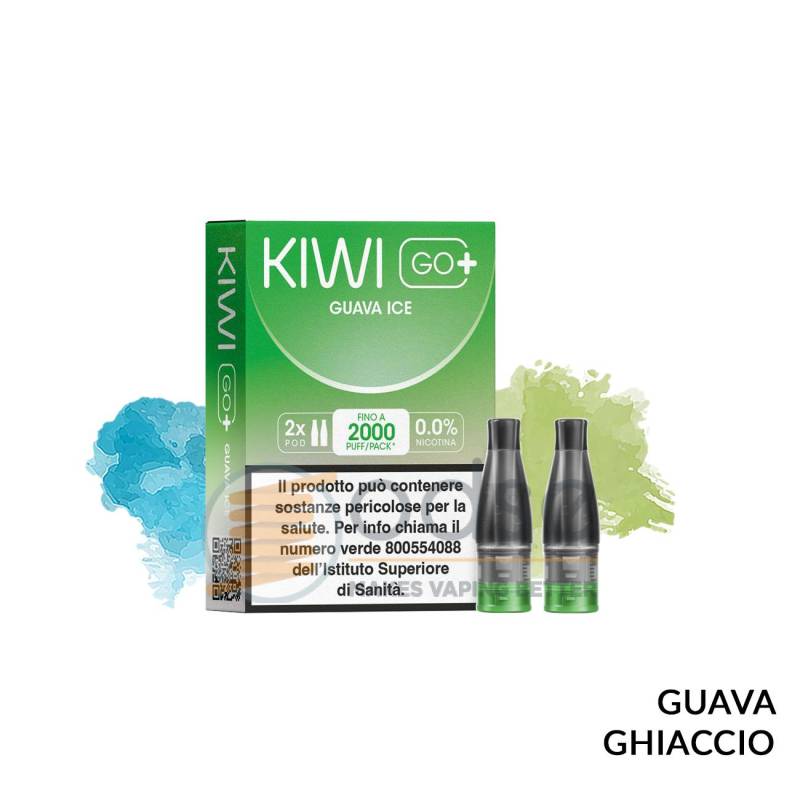 GUAVA ICE POD PRECARICATA KIWI GO+ KIWI VAPOR 2 PEZZI - Pod precaricate