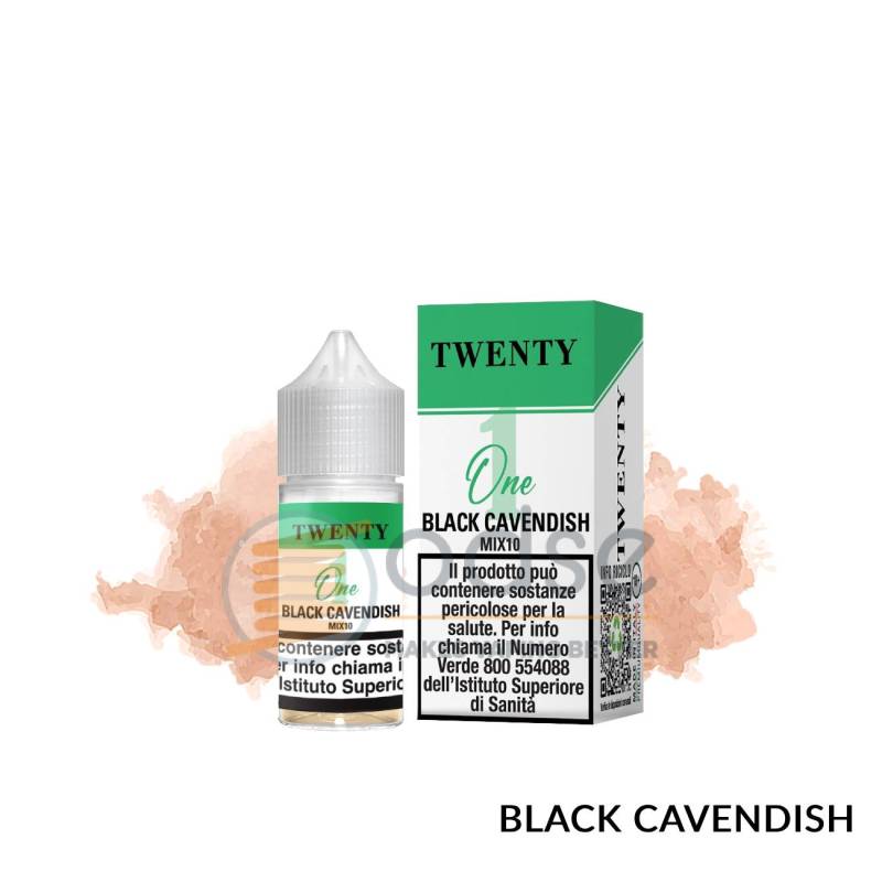 BLACK CAVENDISH MINI PREMIX TWENTY ONE TNT VAPE - Mini Mix 'n vape