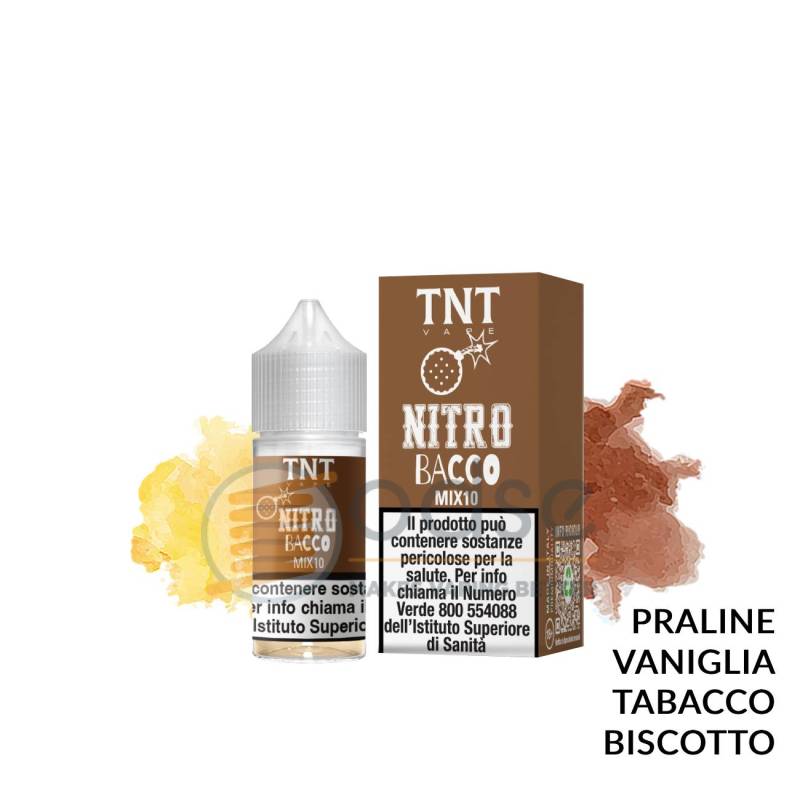 NITRO BACCO MINI PREMIX TNT VAPE - Mini Mix 'n vape