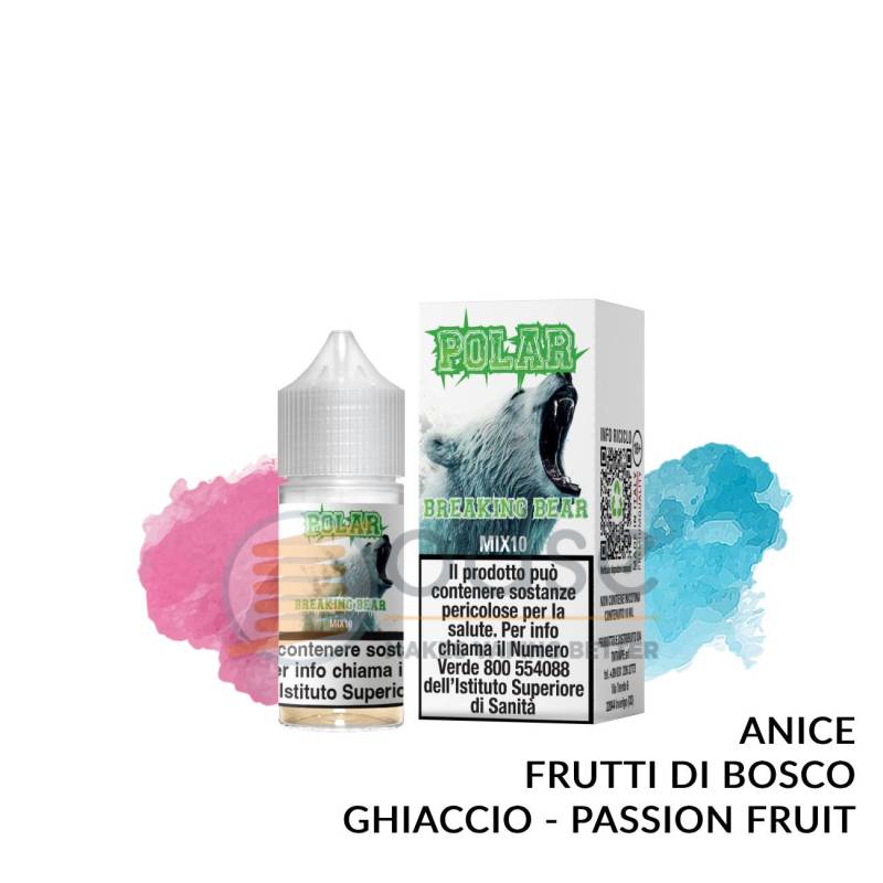 BREAKING BEAR MINI PREMIX POLAR TNT VAPE - Mini Mix 'n vape