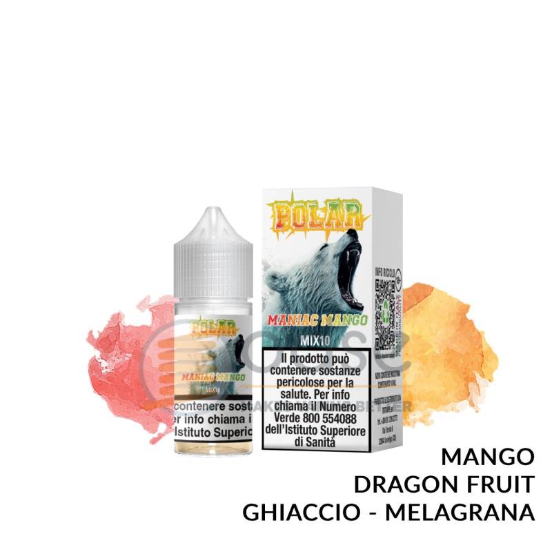 MANIAC MANGO MINI PREMIX POLAR TNT VAPE - Mini Mix 'n vape