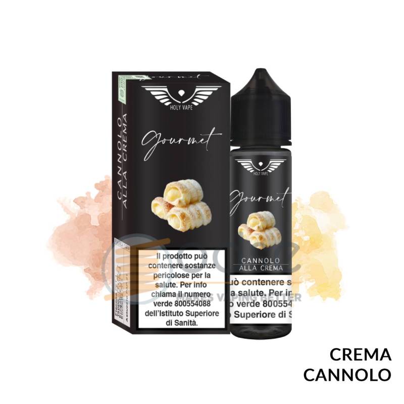 CANNOLO ALLA CREMA PREMIX GOURMET HOLY VAPE - Mix 'n vape
