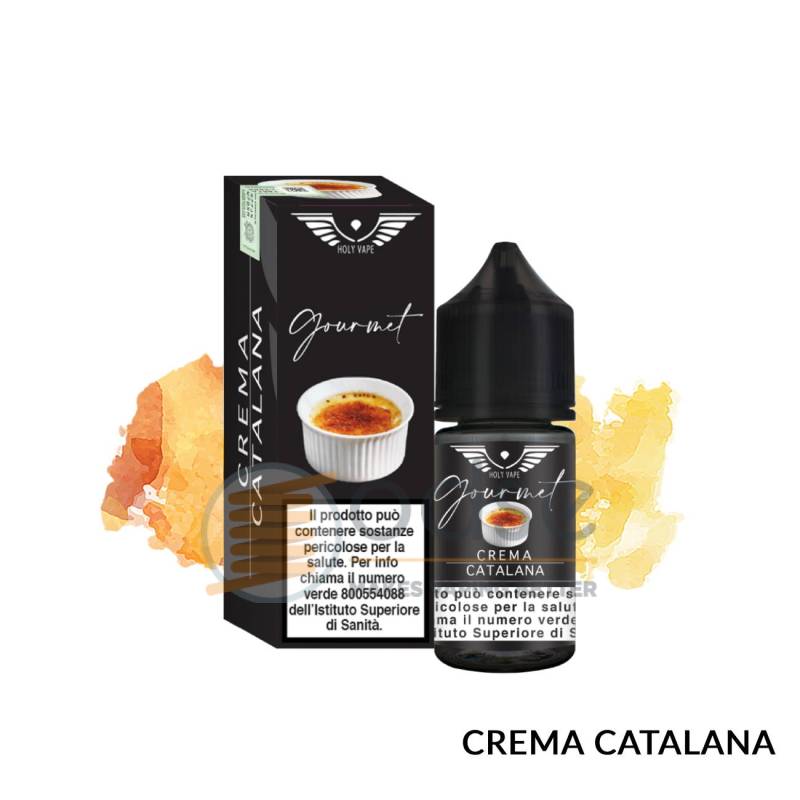 CREMA CATALANA MINI PREMIX GOURMET HOLY VAPE - Mini Mix 'n vape
