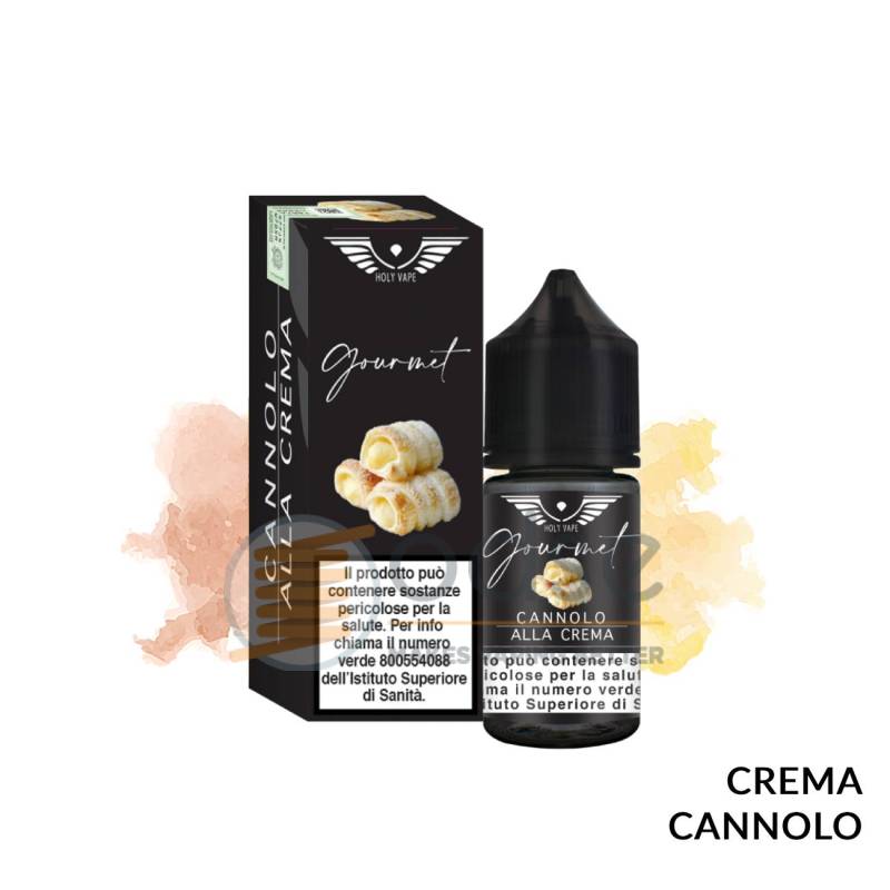 CANNOLO ALLA CREMA MINI PREMIX GOURMET HOLY VAPE - Mini Mix 'n vape