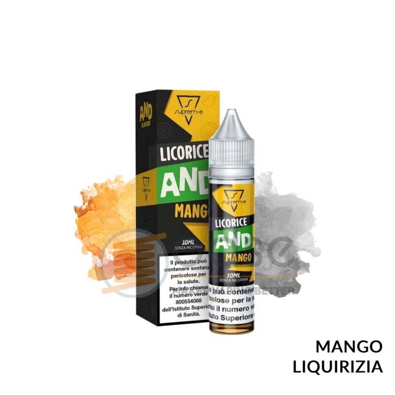 LICORICE AND MANGO MINI PREMIX AND SUPREM-E - Mini Mix 'n vape