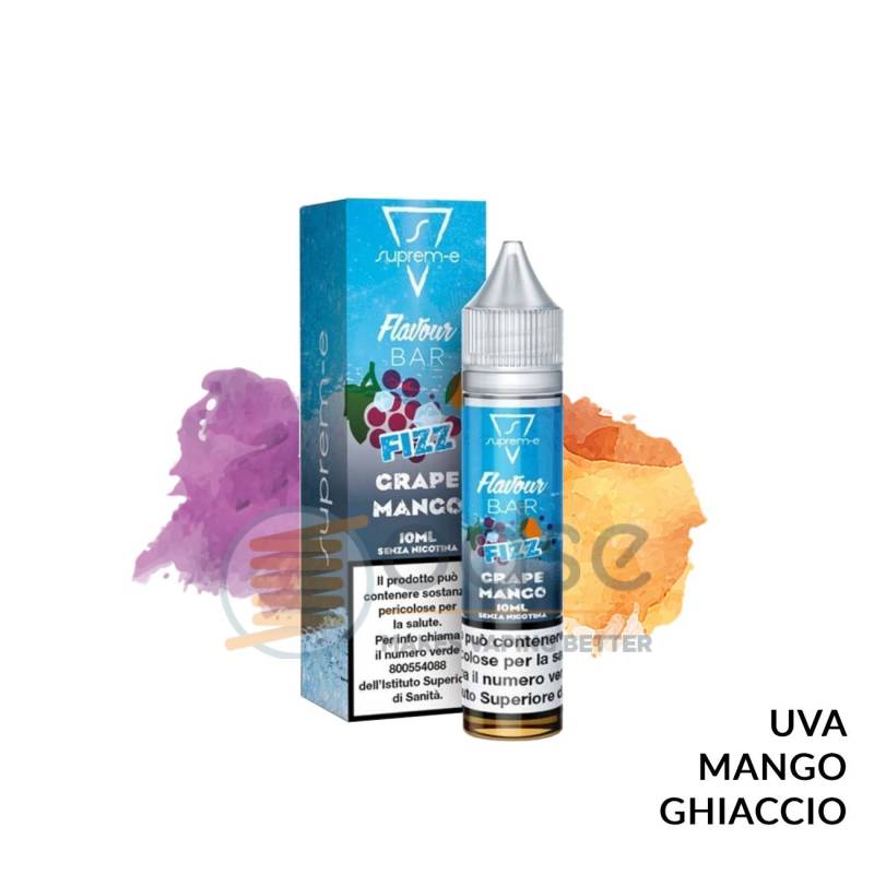 FIZZ GRAPE MANGO MINI PREMIX FLAVOUR BAR SUPREM-E - Mini Mix 'n vape