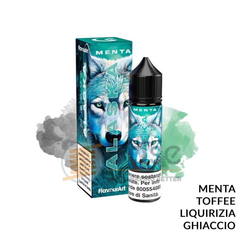 MENTA PREMIX ALASKA FLAVOURART - Mix 'n vape