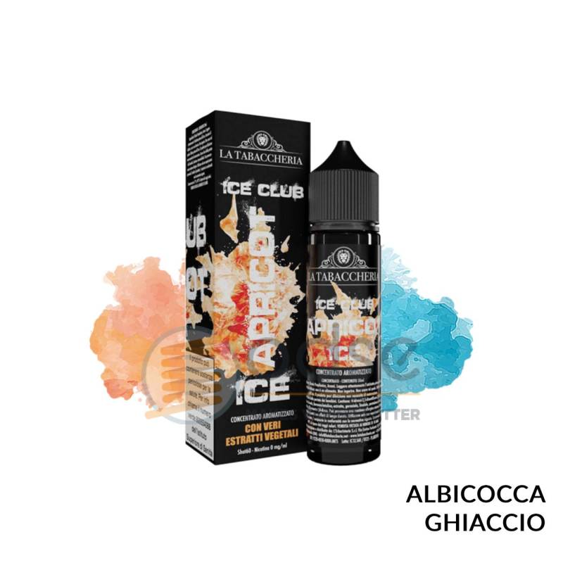 APRICOT ICE PREMIX ICE CLUB LA TABACCHERIA - Mix 'n vape