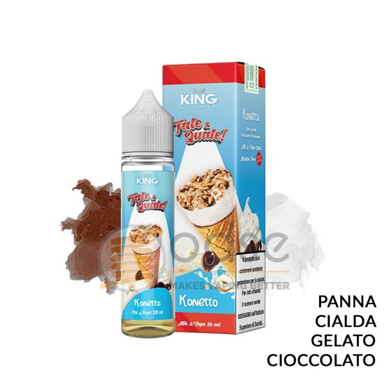 KONETTO PREMIX TALE E QUALE KING LIQUID - Mix 'n vape