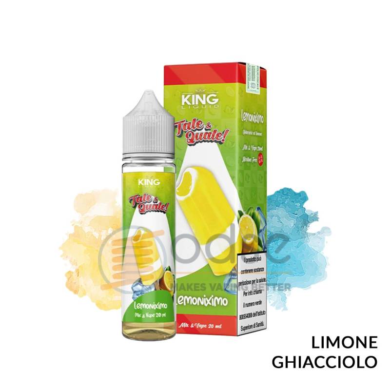 LEMONIXIMO PREMIX TALE E QUALE KING LIQUID - Mix 'n vape