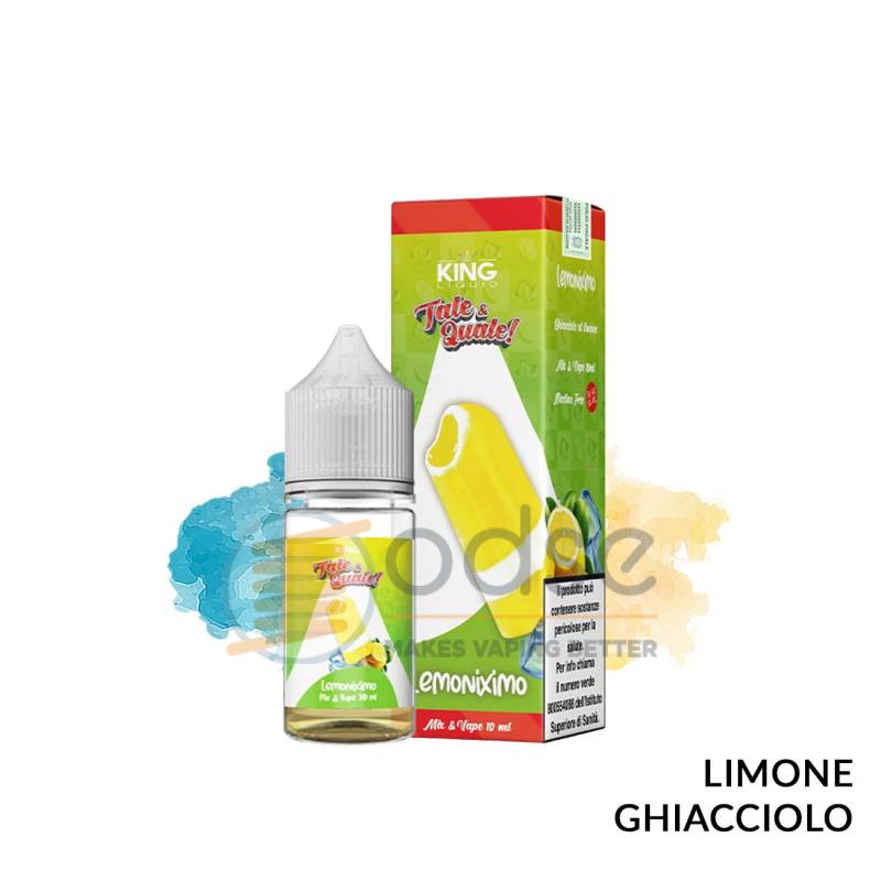LEMONIXIMO MINI PREMIX TALE E QUALE KING LIQUID - Mini Mix 'n vape