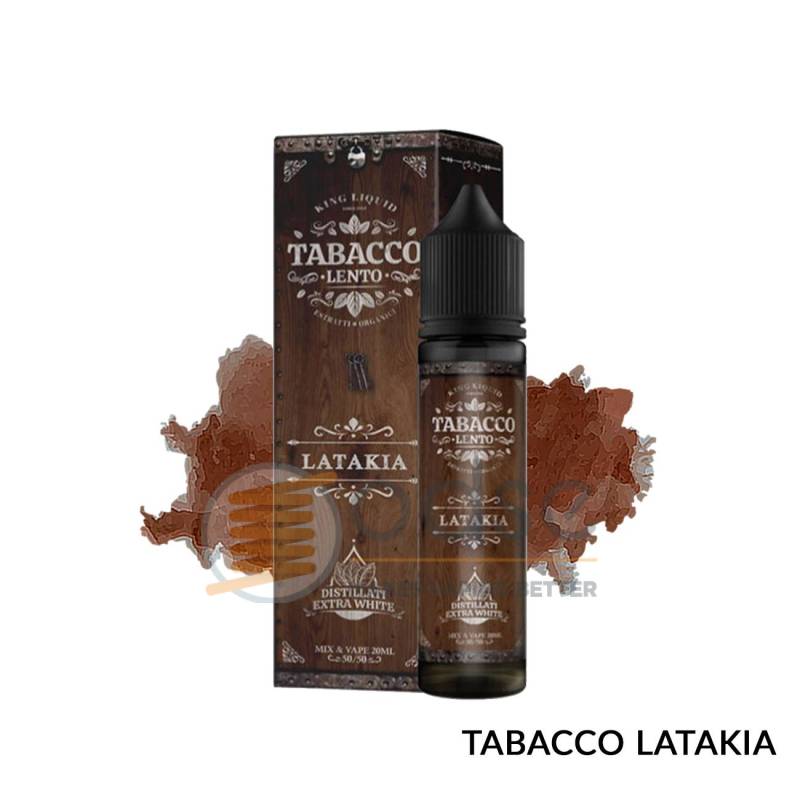 LATAKIA PREMIX TABACCO LENTO KING LIQUID - Mix 'n vape