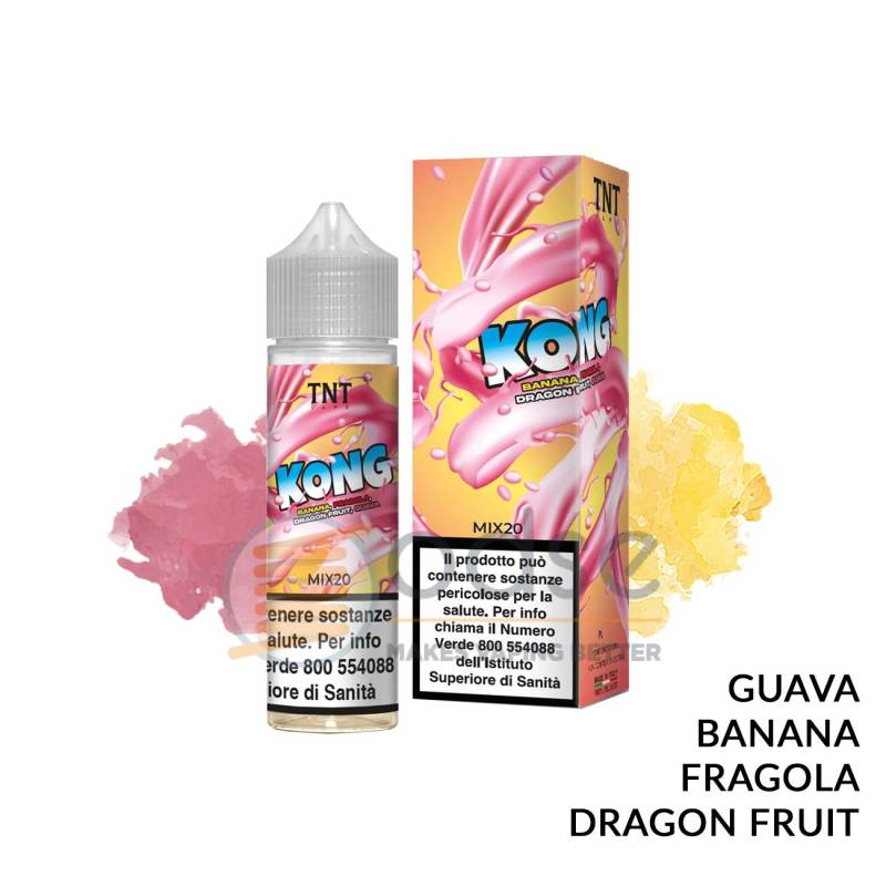 KONG PREMIX FRUITY TNT VAPE - Mix 'n vape