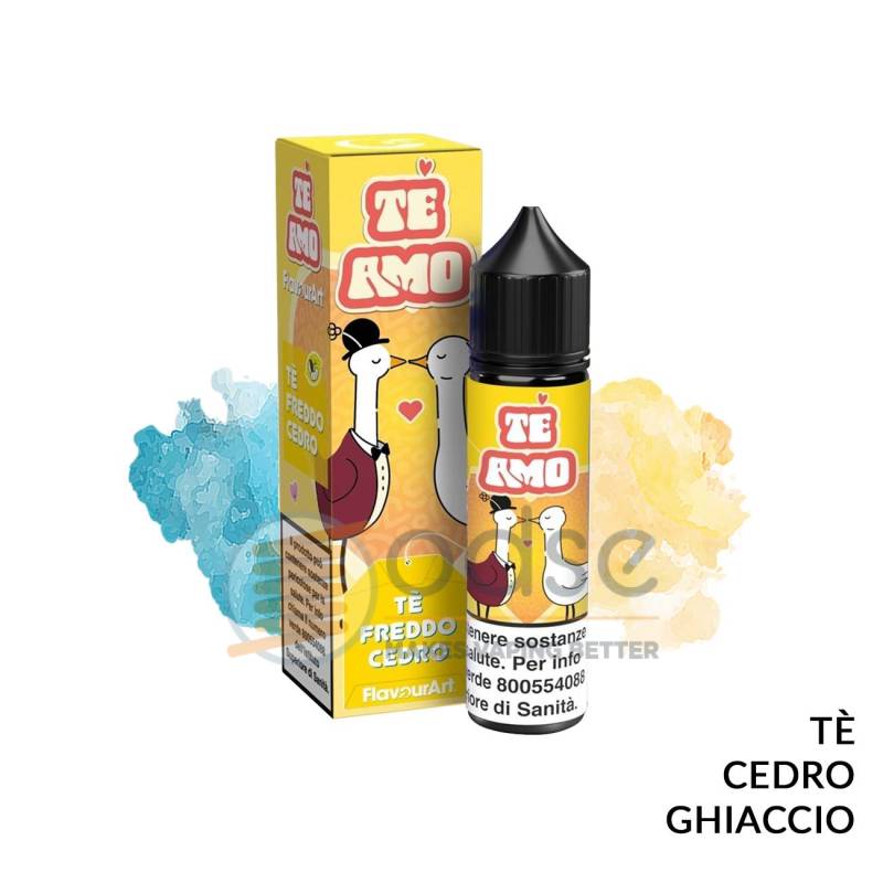 TÈ FREDDO CEDRO PREMIX TE AMO FLAVOURART - Mix 'n vape