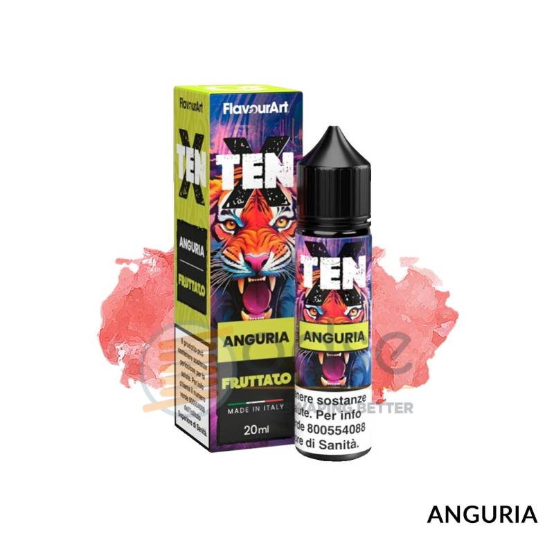 ANGURIA PREMIX TEN X FLAVOURART - Mix 'n vape