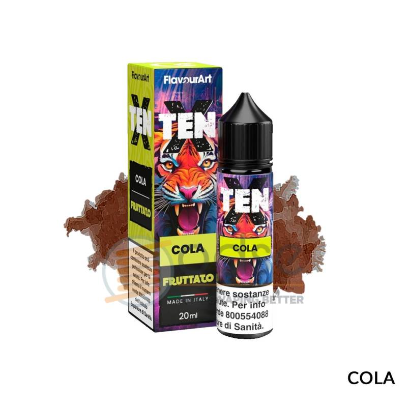 COLA PREMIX TEN X FLAVOURART - Mix 'n vape
