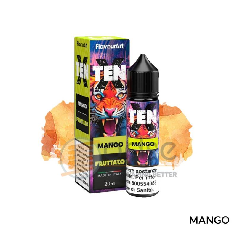 MANGO PREMIX TEN X FLAVOURART - Mix 'n vape