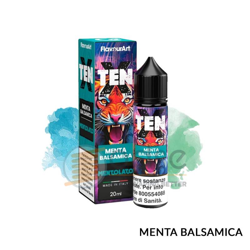 MENTA BALSAMICA PREMIX TEN X FLAVOURART - Mix 'n vape
