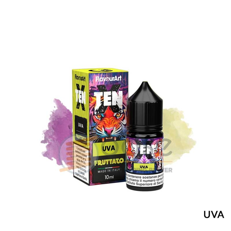 UVA MINI PREMIX TEN X FLAVOURART - Mini Mix 'n vape