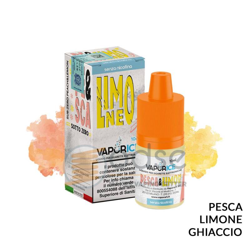 PESCA E LIMONE LIQUIDO VAPORICE VAPORART 10 ML - 10 mL