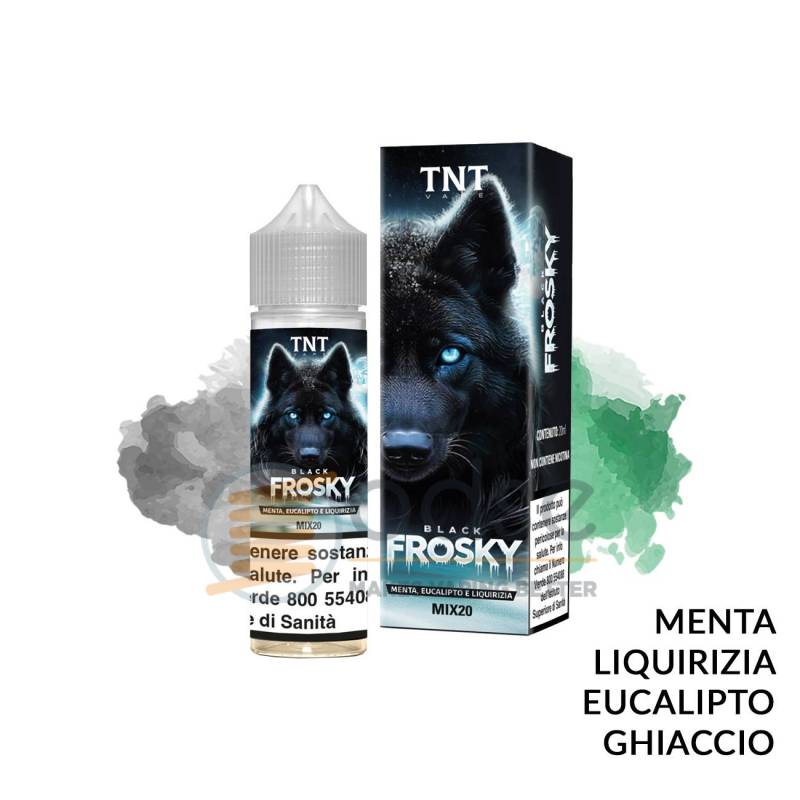 FROSKY BLACK PREMIX TNT VAPE - Mix 'n vape