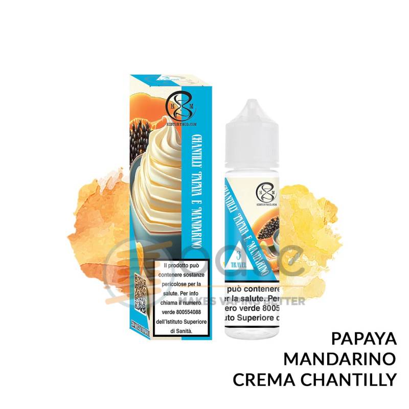 N. 3 MANDARINO PREMIX TRAVEL HISTORY MOD - Mix 'n vape