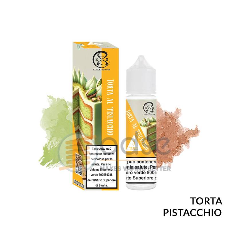 N. 5 TORTA AL PISTACCHIO PREMIX TRAVEL HISTORY MOD - Mix 'n vape
