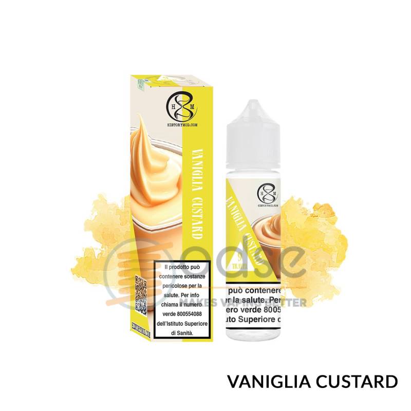 N. 9 VANIGLIA CUSTARD PREMIX TRAVEL HISTORY MOD - Mix 'n vape