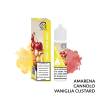 N. 11 CANNOLO CUSTARD E AMARENA PREMIX TRAVEL HISTORY MOD - Mix 'n vape