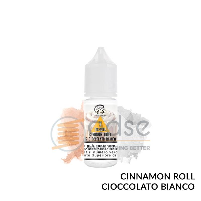 N. 7 CINNAMON ROLL E CIOCCOLATO BIANCO AROMA TRAVEL HISTORY MOD - Cremosi