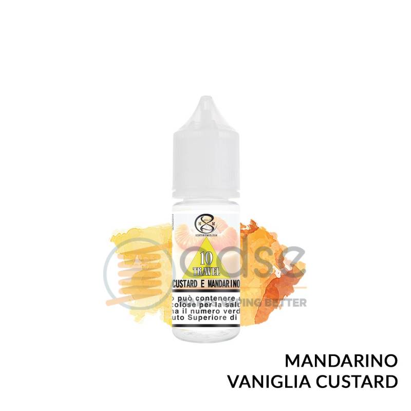 N. 10 CUSTARD E MANDARINO AROMA TRAVEL HISTORY MOD - Cremosi