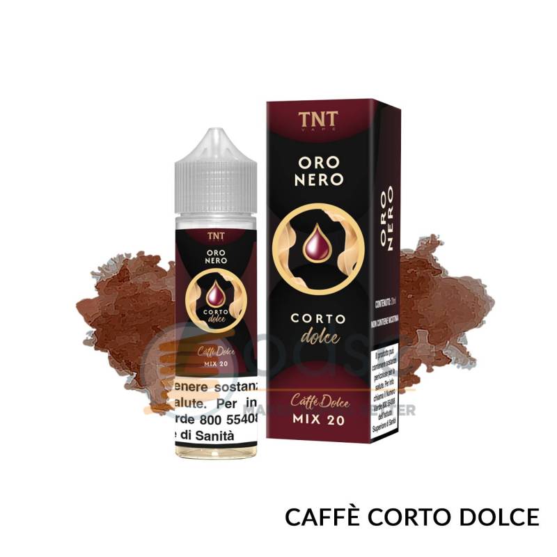 CORTO DOLCE PREMIX ORO NERO TNT VAPE - Mix 'n vape