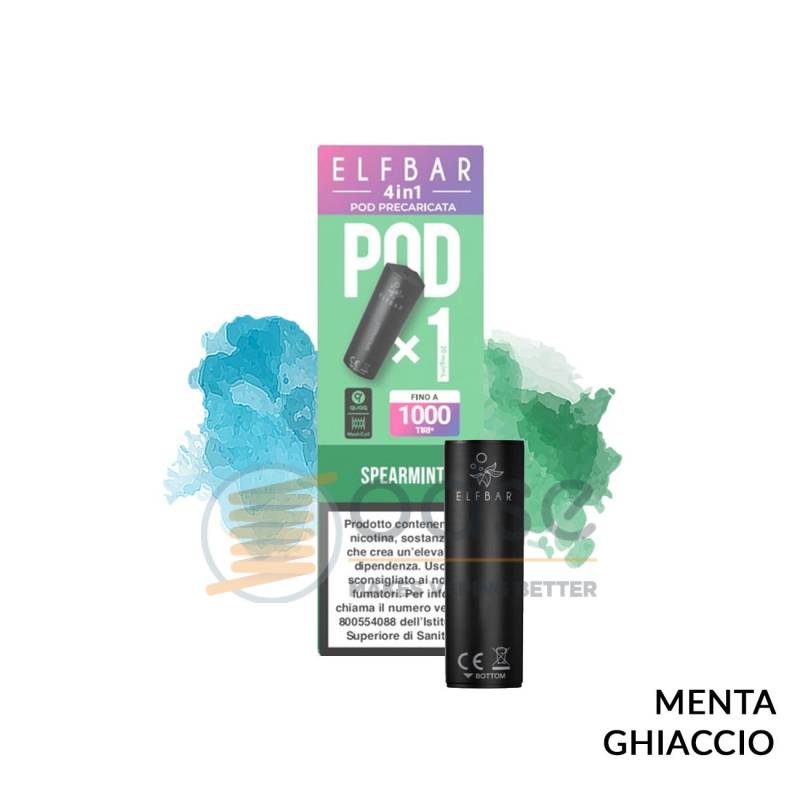 SPEARMINT POD PRECARICATA ELFBAR 4IN1 - Pod precaricate