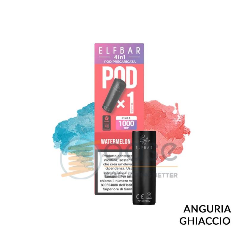 WATERMELON ICE POD PRECARICATA ELFBAR 4IN1 - Pod precaricate