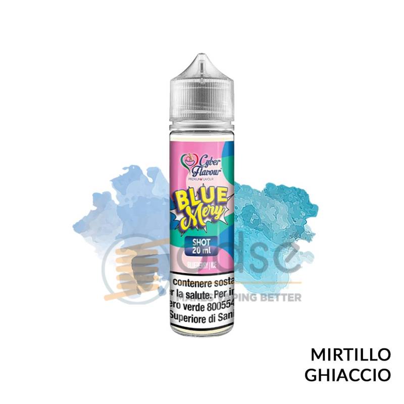 BLUE MERY PREMIX CYBER FLAVOUR - Mix 'n vape