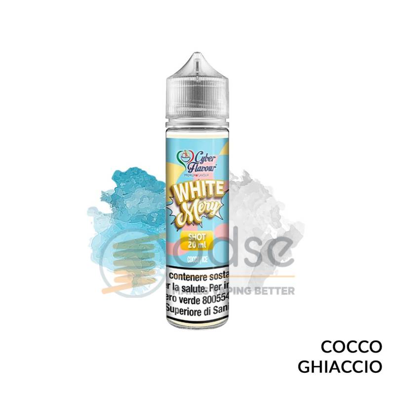 WHITE MERY PREMIX CYBER FLAVOUR - Mix 'n vape