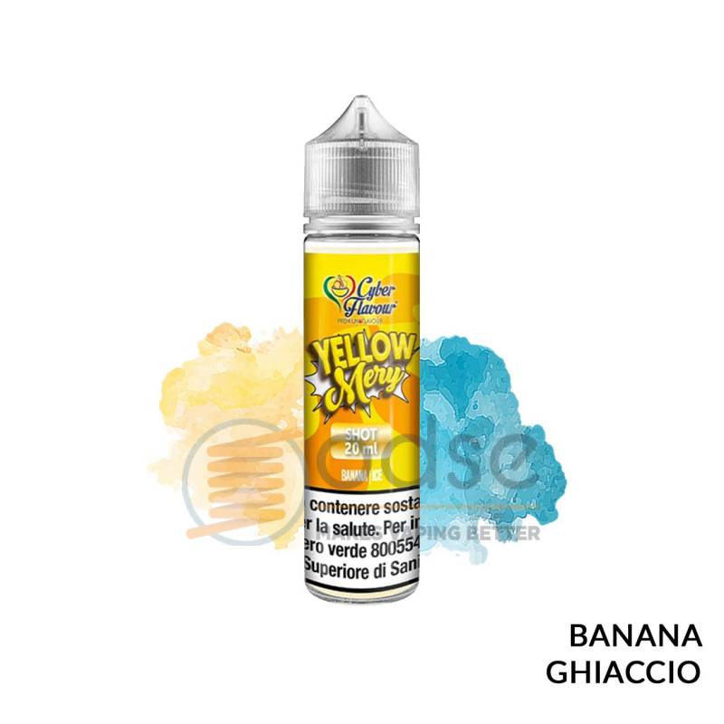 YELLOW MERY PREMIX CYBER FLAVOUR - Mix 'n vape